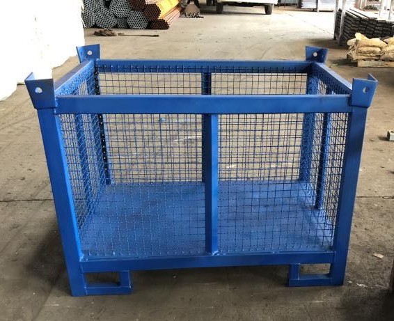 Steel Pallet with Mesh